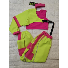 Дитячий танцювальний костюм hip -hop, джаз-фанк, денсхол, хіп-хоп, jazz розмір 122