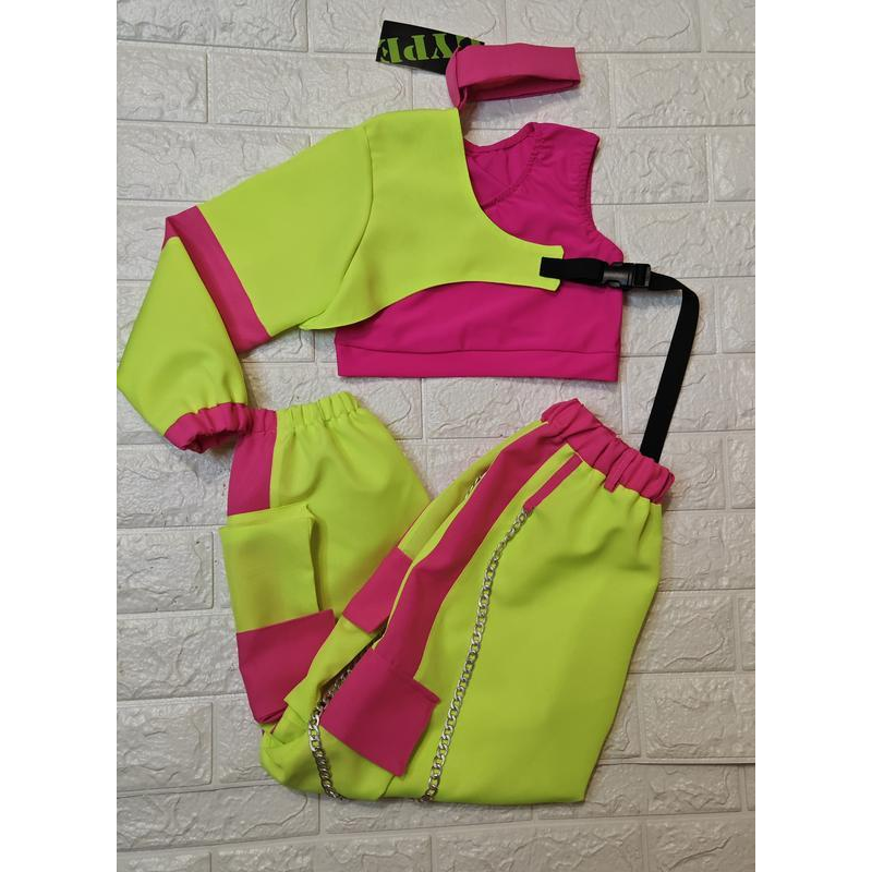 Дитячий танцювальний костюм hip -hop, джаз-фанк, денсхол, хіп-хоп, jazz розмір 122