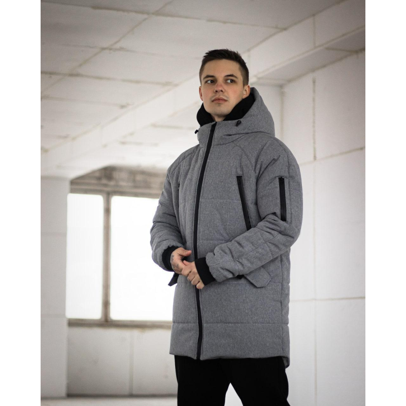 Зимова парка  Stark сіра