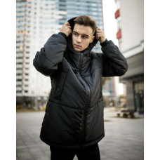 Утеплена зимова куртка ТЗ-4 LEAF Black