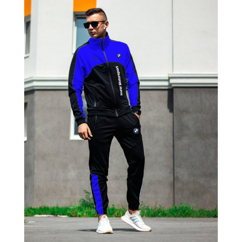 Костюм спортивний двонитка БН синій