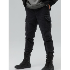 Карго штани з деніму “Ейсід“