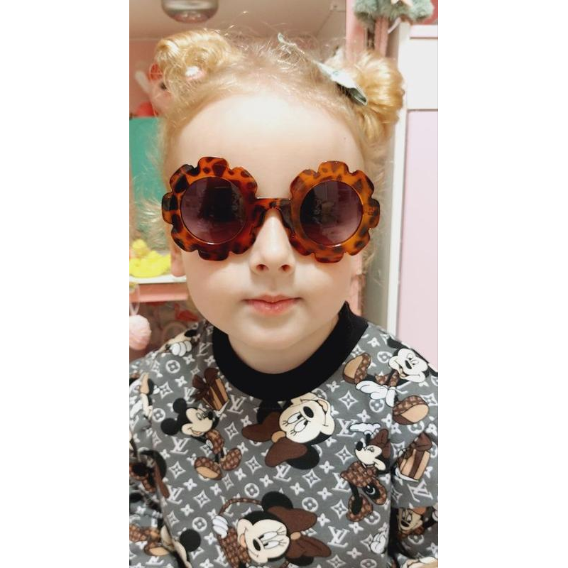 Дитячі круглі сонцезахисні окуляри