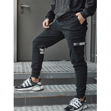 Карго штани з рефлективними ліпучками “Райот“