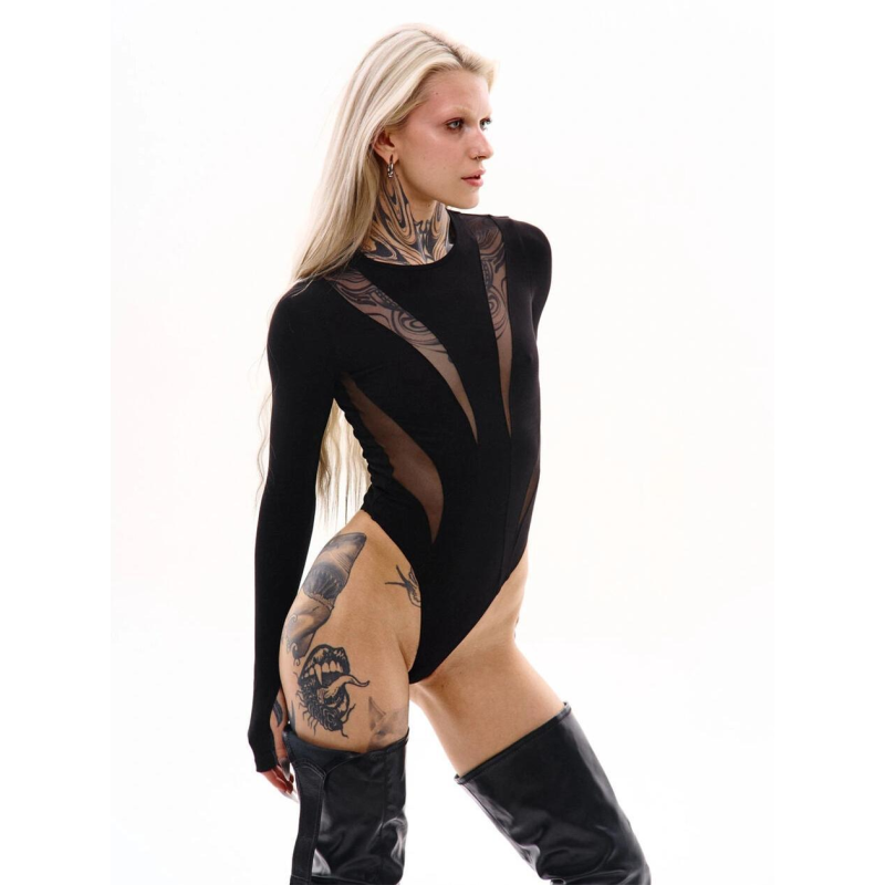 Боді жіноче зі стрейч куліру “Шайн“ Боді жіноче зі стрейч куліру “Шайн“