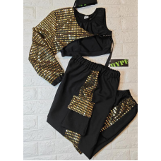 Дитячий танцювальний костюм hip-hop, джаз-фанк, денсхол, хіп-хоп, jazz розмір 146