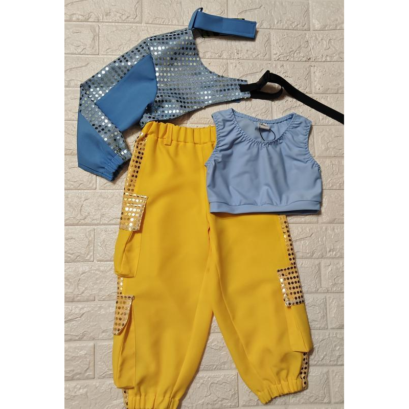 Дитячий танцювальний костюм hip-hop, джаз-фанк, денсхол, хіп-хоп, jazz розмір 104,110