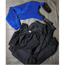 Дитячий танцювальний костюм hip-hop, джаз-фанк, денсхол, хіп-хоп, jazz, розмір 152