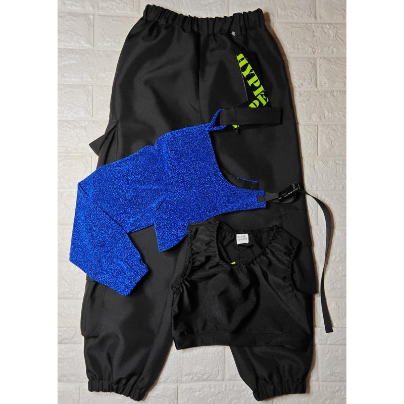 Яскравий дитячий танцювальний костюм hip-hop, джаз-фанк, денсхол, хіп-хоп, jazz, розмір 134