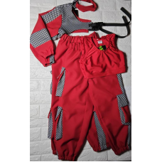 Дитячий танцювальний костюм “Перегони“ hip-hop, джаз-фанк, денсхол, хіп-хоп, jazz, розмір 116, 122