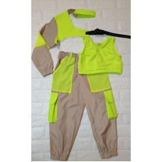 Дитячий танцювальний костюм hip-hop, джаз-фанк, денсхол, хіп-хоп, jazz, розмір 116, 122