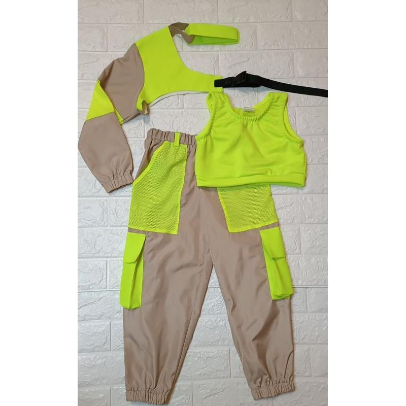 Дитячий танцювальний костюм hip-hop, джаз-фанк, денсхол, хіп-хоп, jazz, розмір 116, 122