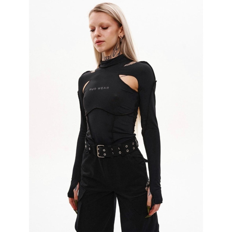 Лонгслів із біфлексу “роксі “