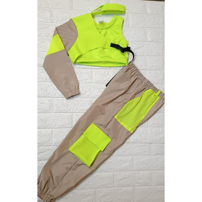 Дитячий танцювальний костюм hip-hop, джаз-фанк, денсхол, хіп-хоп, jazz, розмір 128, 134