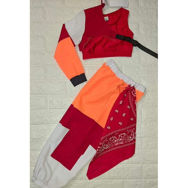 Дитячий танцювальний костюм hip-hop, джаз-фанк, денсхол, хіп-хоп, jazz, розмір 122-128