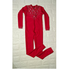 Дитячий комбінезон для танців, повітряної гімнастики, акробатики, занять на пілоні/полотнах