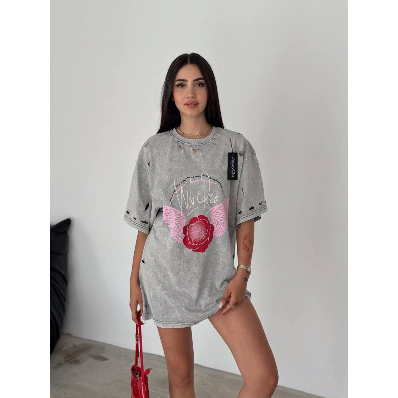 Жіноча футболка тай-дай рванка