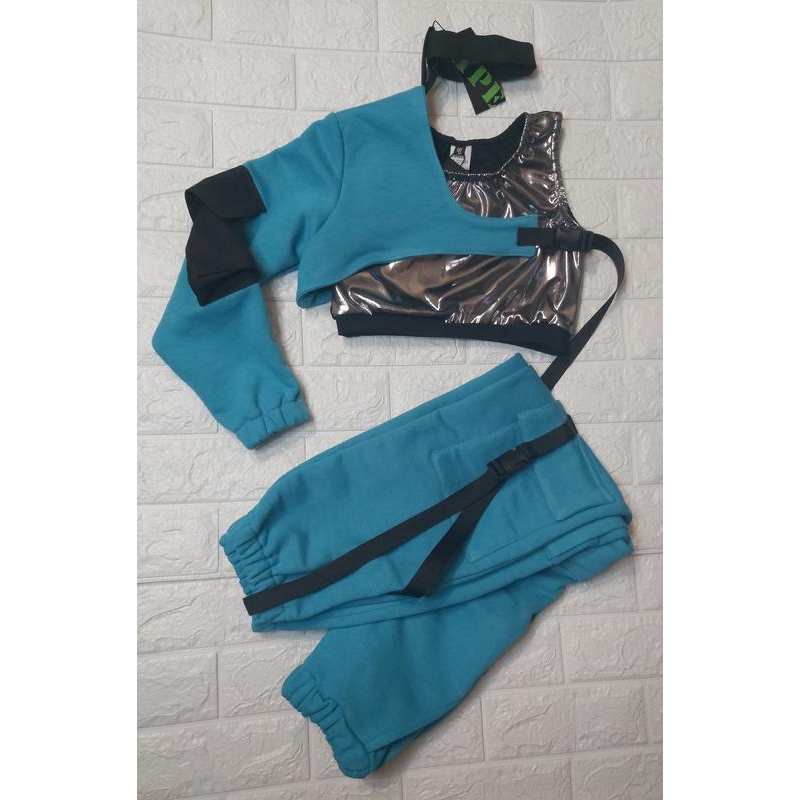 Дитячий танцювальний костюм hip-hop, джаз-фанк, денсхол, хіп-хоп, jazz розмір 134-140