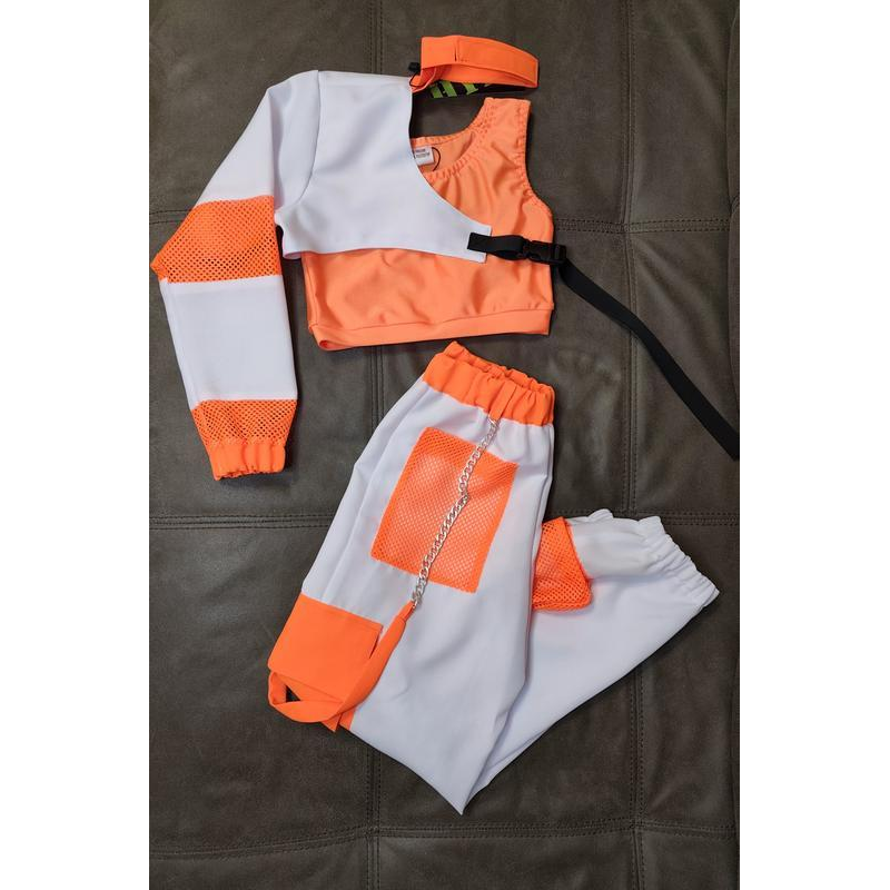 Дитячий танцювальний костюм hip-hop, джаз-фанк, денсхол, хіп-хоп, jazz розмір 122