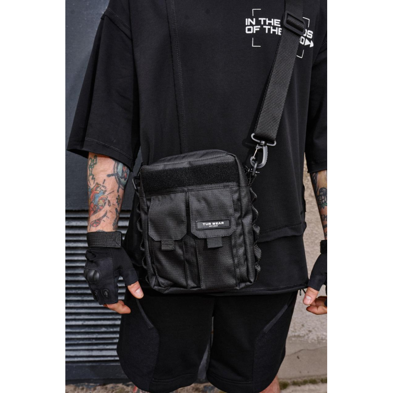 Сумка через плече з велкро панеллю “Скайнет“